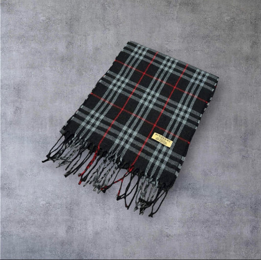 Schwarzer Burberry Schal